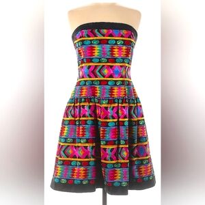 90s AJ Bari 100% Silk Dress